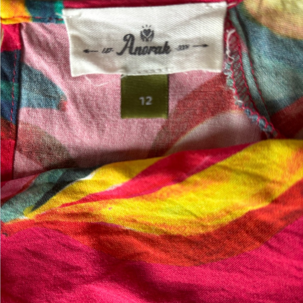 ANORAK Colorful Patterned Garment - Picture 2 of 3